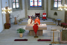 Karfreitgasliturgie und Karfreitagsprozession in Naumburg (Foto: Karl-Franz Thiede)